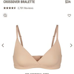 Clay Fits Everyone Crossover Bralette